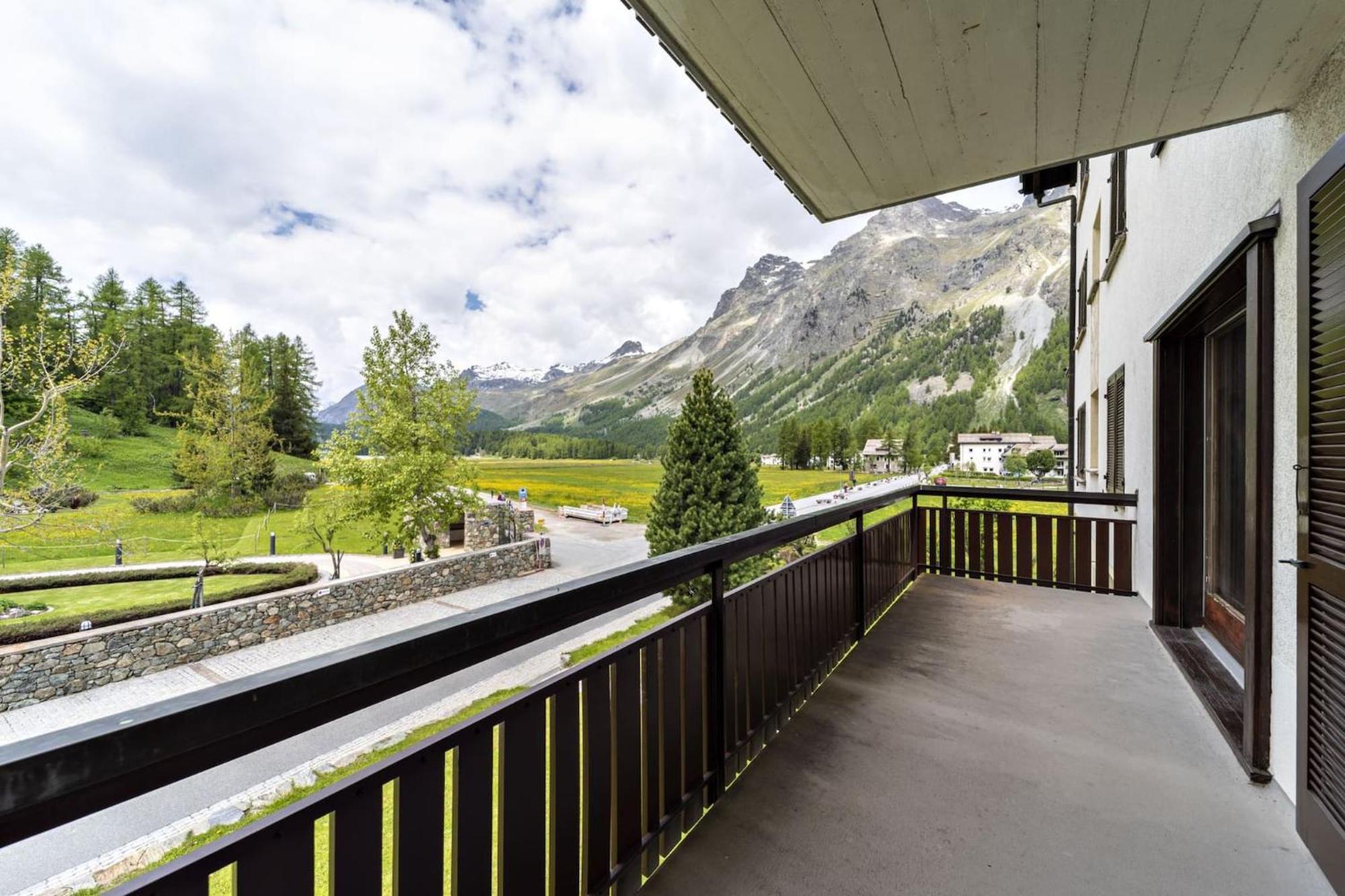 Ferienwohnung Chesa Muot Marias - Sils Exterior foto