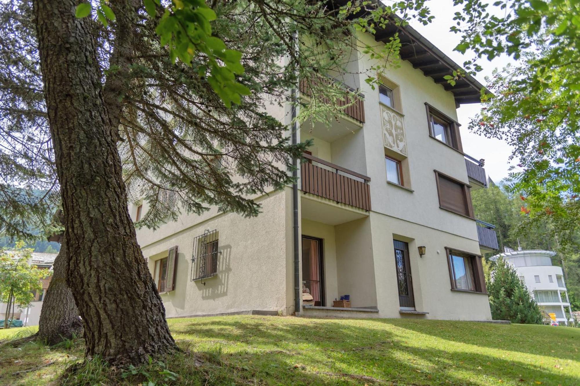 Ferienwohnung Chesa Muot Marias - Sils Exterior foto