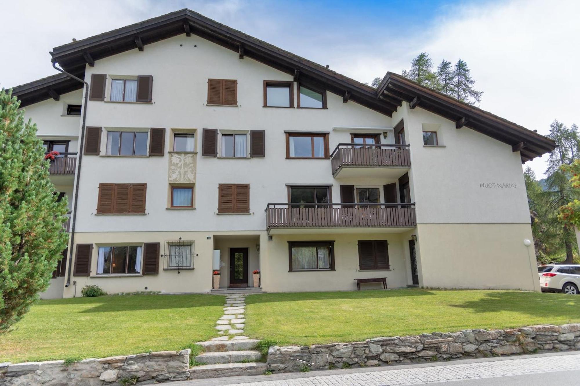Ferienwohnung Chesa Muot Marias - Sils Exterior foto